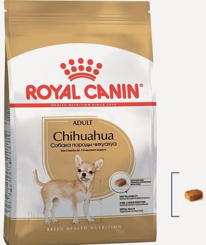 Изображение товара Сухой корм royal canin для собак породы чихуахуа breed health nutrition chihuahua adult 3кг