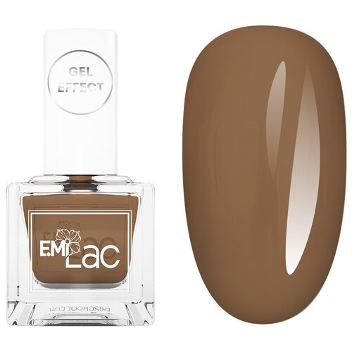 E.Mi лак для ногтей Gel Effect Основная коллекция, 9 мл, 012 Сепия