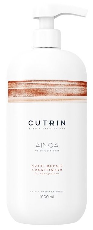 Cutrin кондиционер Ainoa Nutri Repair для восстановления волос, 1000 мл