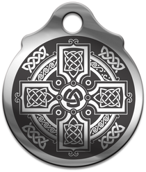 Подвеска Кельтский крест в круге (мед. сталь) АртСимвол