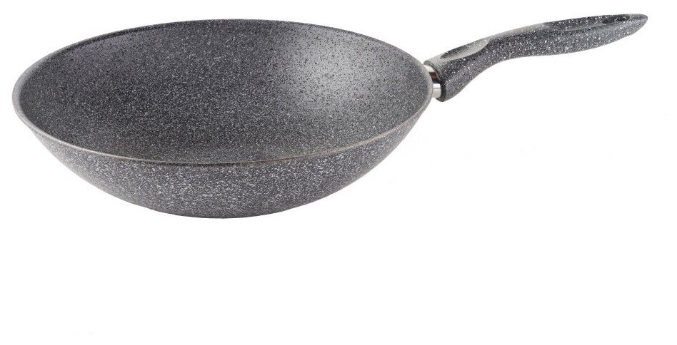 Сковорода-вок Scovo Stone Pan ST-056, с антипригарным покрытием, 28 см