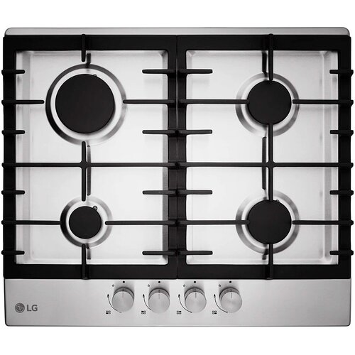 Газовая варочная панель LG HU641BAG2 нержавеющая сталь 3017000₽