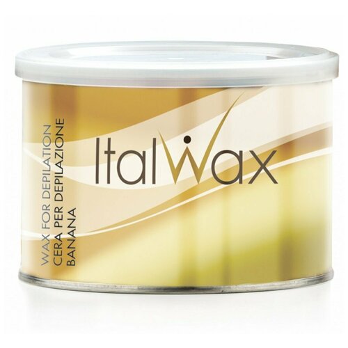 ItalWax Тёплый воск Банан в банке 400 мл 400 г