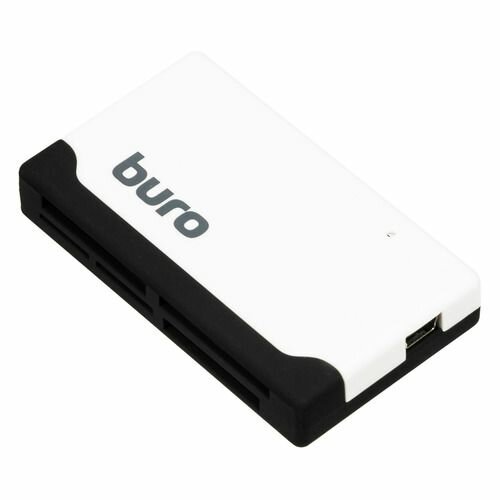 Картридер внешний Buro BU-CR-2102, белый