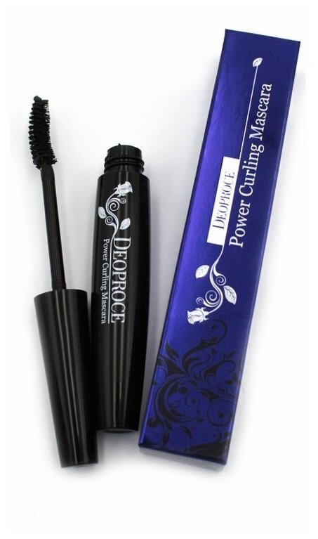 Deoproce Тушь для ресниц Power Curling Mascara, черный