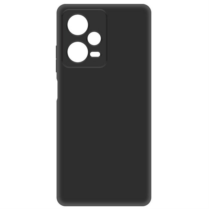 Чехол-накладка Krutoff Silicone Case для Xiaomi Redmi Note 12 Pro+ 5G силиконовый синий