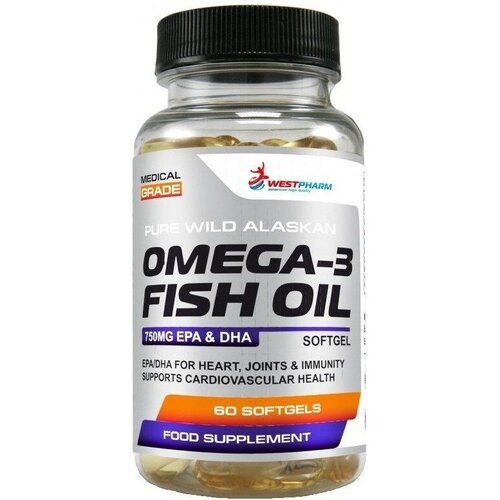 WESTPHARM Omega 3 Fish Oil (60капс)