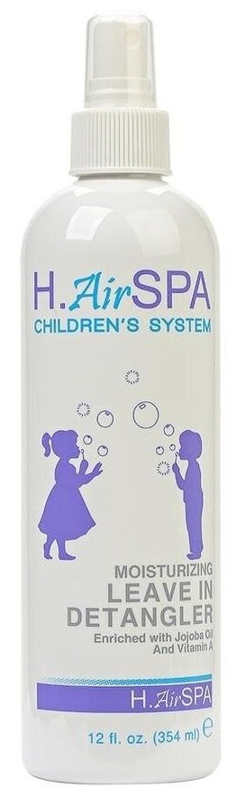 H. Air SPA            Children's Moisturizing Leave In Detangler 354