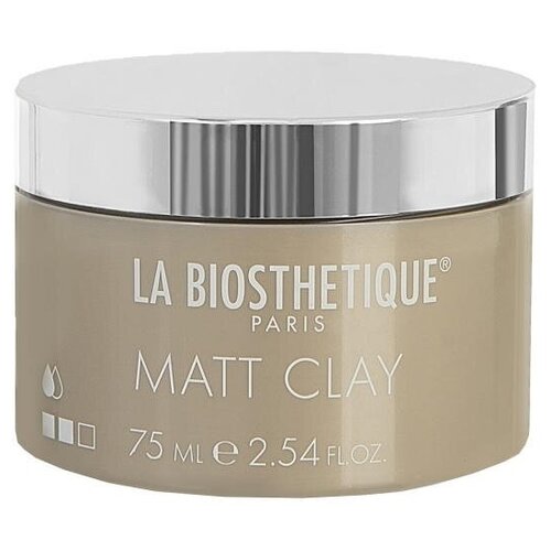 Паста для волос моделирующая La Biosthetique Matt Clay для матовых образов 75 мл