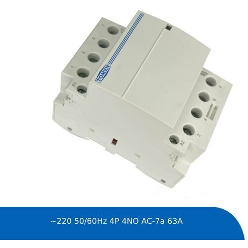 Контактор 220 5060Hz 4P 4NO AC-7a 63A 2370₽