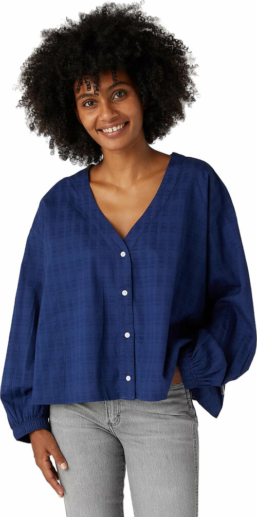 Рубашка  Wrangler, размер M, синий