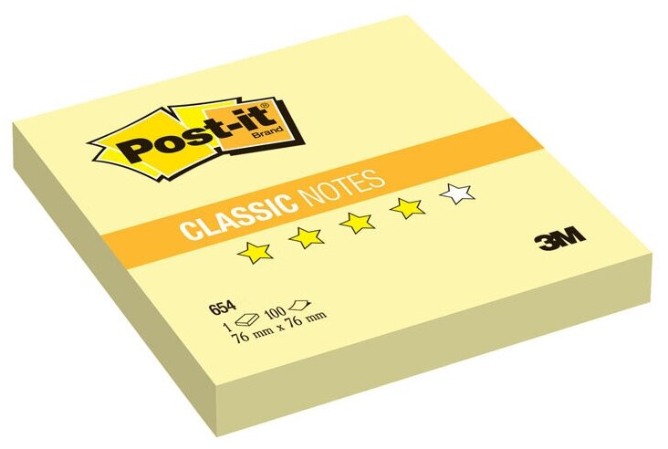   Post-it "Classic", 76*76, 100.,  