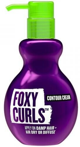 TIGI Крем для вьющихся волос Bed Head Foxy Curls Contour Cream, дефинирующий, 200 мл