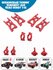 Нейлоновый тюнинг комплект для Remo Hobby 1/16 Smax, S-Evor, Rock...