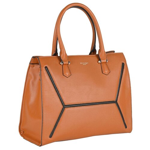 фото Сумка женская david jones 6261-4 cognac, коричневая