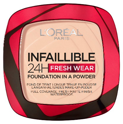 LOreal Paris Пудра компактная Infaillible 24H Fresh Wear 1 шт. 180 Rose sand 9 г