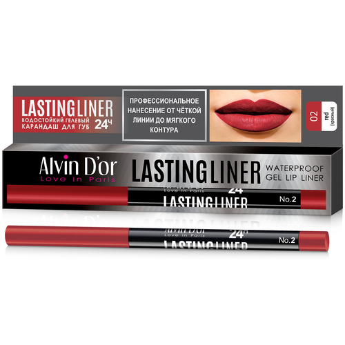 Alvin Dor      Lasting Liner, 02 red ()