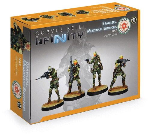 Миниатюры Corvus Belli Brawlers, Mercenary Enforcers (NA2)