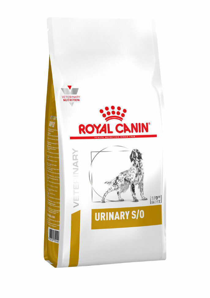 Royal Canin (Роял Канин) urinary s o для собак при мочекамен. болезни, струвиты, оксалаты 2 кг