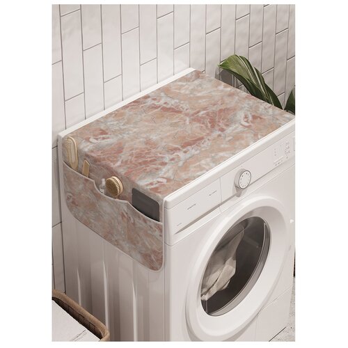 фото Органайзер для хранения "стареющая поверхность" на стиральную машину, 45x120 см ambesonne