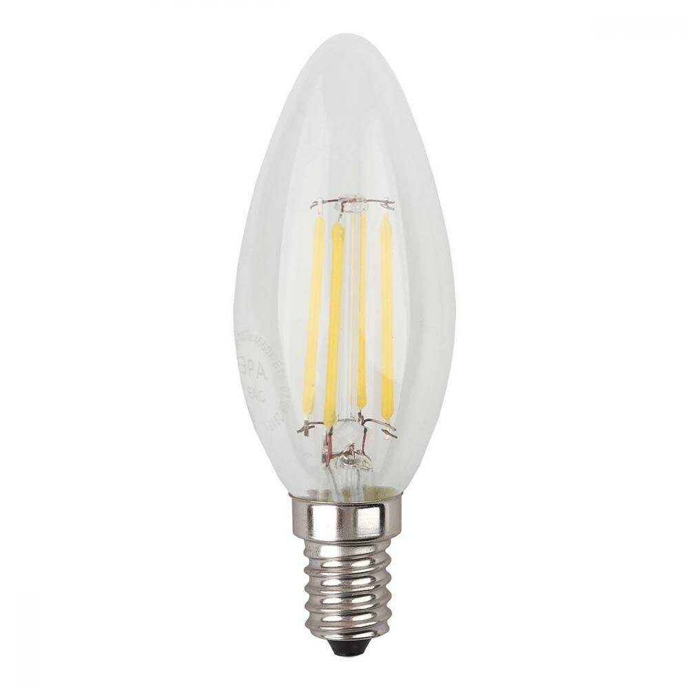 Лампа светодиодная ЭРА E14 9W 4000K прозрачная F-LED B35-9w-840-E14 Б0046995 - фотография № 4