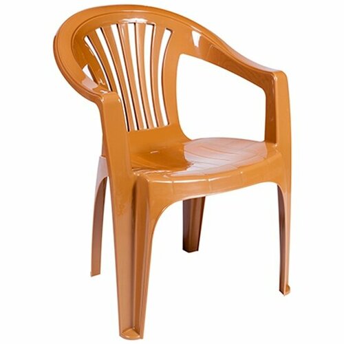 Кресло Элластик-пласт пластиковое Эфес (коричневый)