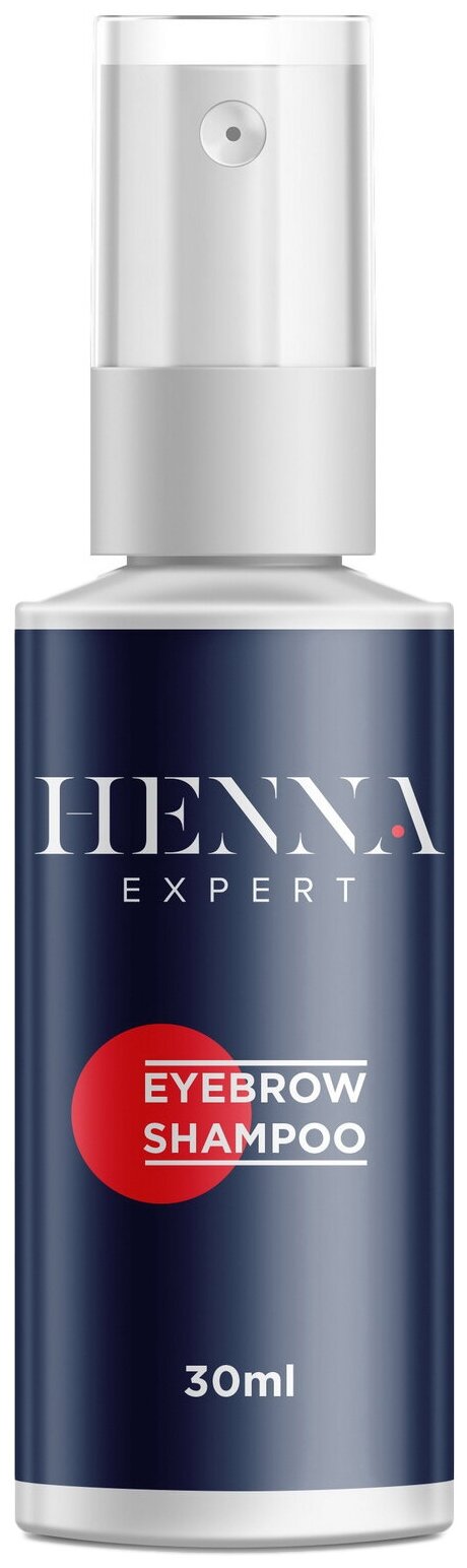 Шампунь для бровей с протеинами пшеницы "Henna Expert", 30мл