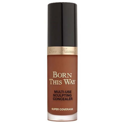 Too Faced Консилер Born This Way Super Coverage Concealer, оттенок sable too faced born this way super coverage multi use sculpting concealer 15ml almond