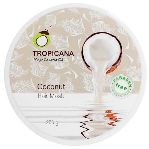 Tropicana Маска для волос Coconut Hair Mask, 250 г