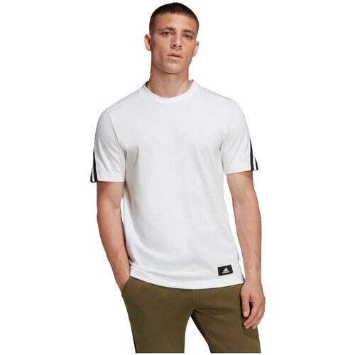 Футболка Adidas M FI 3S Tee Мужчины H46522 M белый  