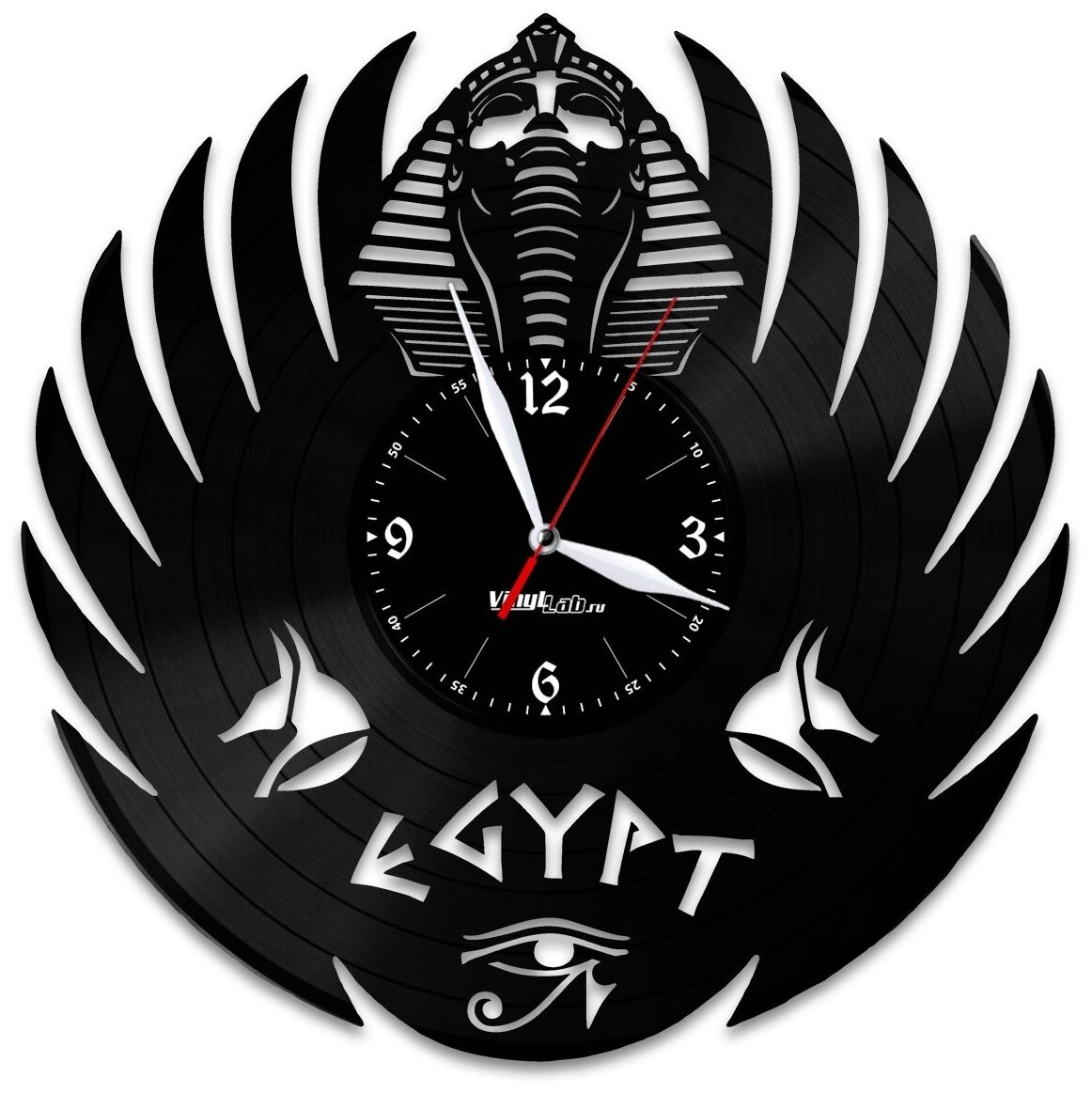 Часы из виниловой пластинки (c) VinylLab Египет