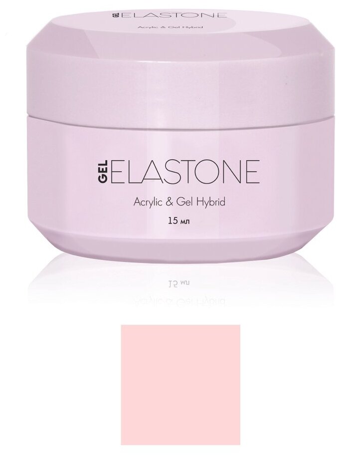 Гибрид акрила и геля ELASTONE GEL, 15 мл №3948 (нежно-розовый) Runail Professional