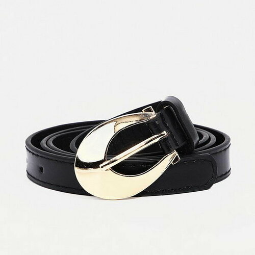 фото Ремень сима-ленд, размер 110, черный сима-лэнд