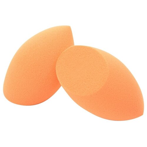 Real Techniques Набор спонжей 2 Pack Miracle Complexion Sponge, 2 шт. персиковый