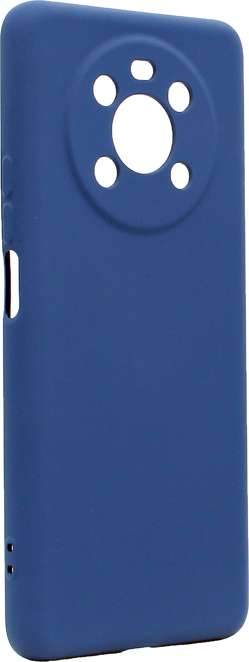 Чехол Soft-Touch Mobix для Honor x9 2022 с защитой камеры и бархатной подкладкой цвет : Синий