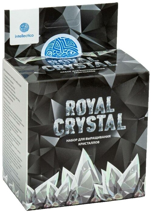 Набор для исследований Intellectico Royal Crystal, 1 эксперимент, серебристый