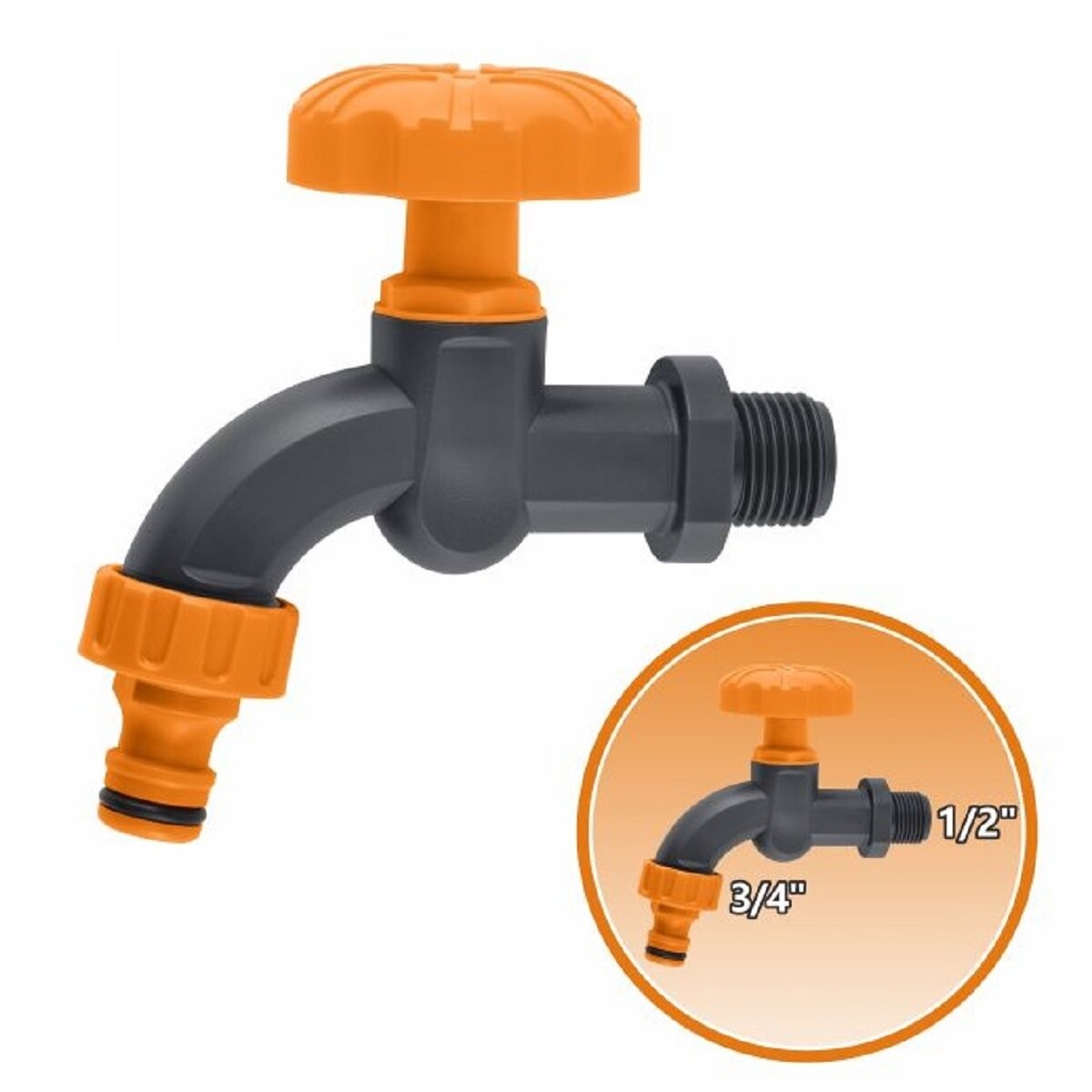 фото Кран садовый