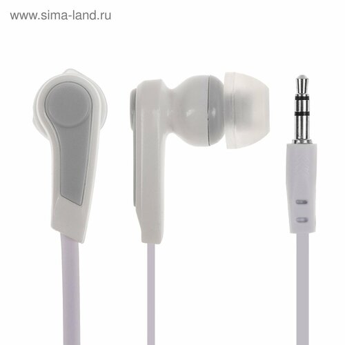 Наушники LuazON W-26 вакуумные белые 29700₽