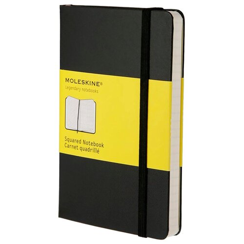 блокнот moleskine classic qp112 a4 192стр нелинованный твердая обложка черный Блокнот Moleskine Classic Pocket 90x140, 96 листов 385068MM712, черный