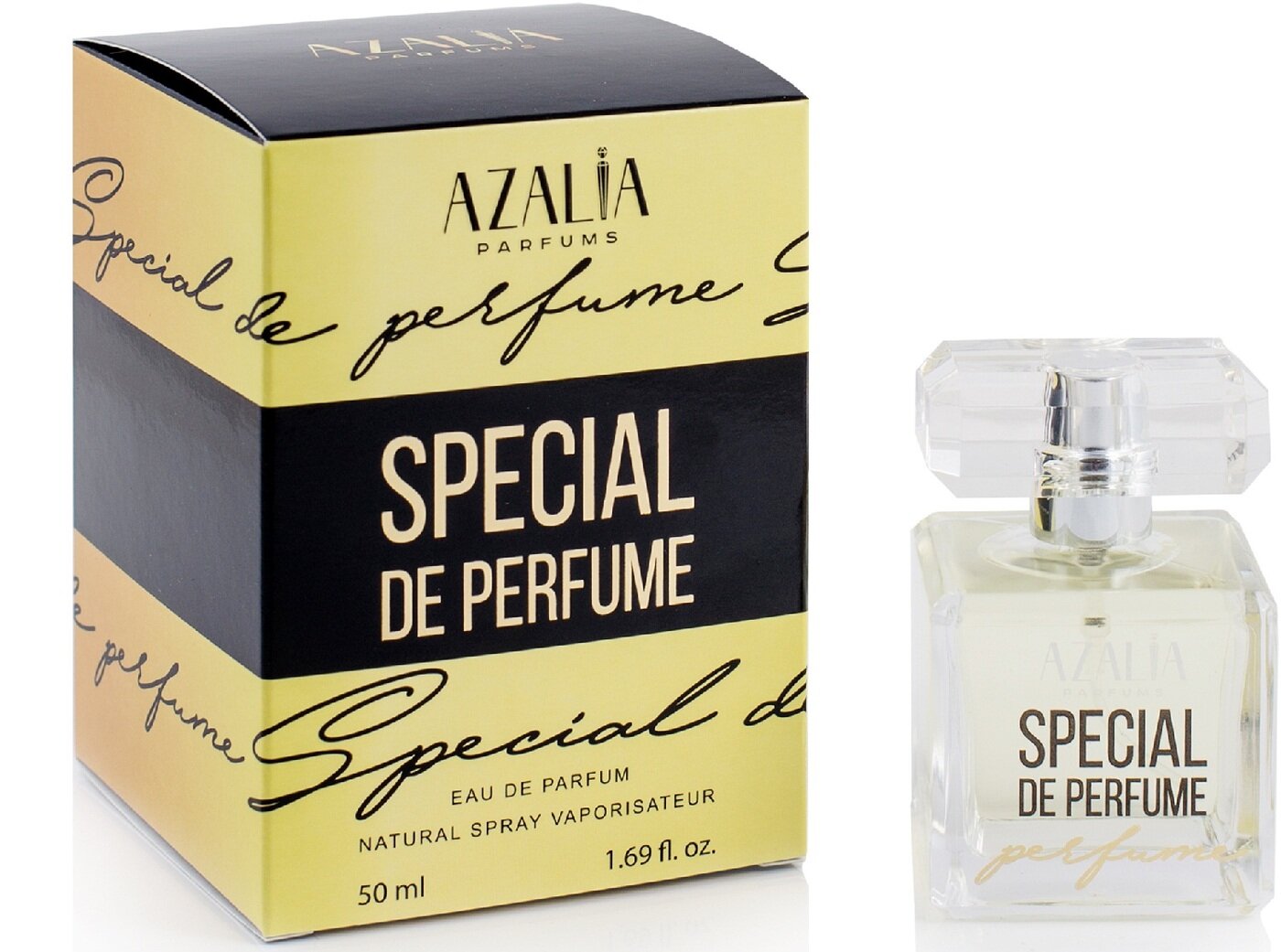 Парфюмерная вода женская Azalia Special de Perfume Gold, 50 мл