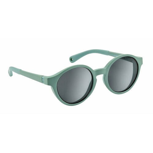 фото Солнцезащитные очки beaba, оправа: пластик, гибкая оправа/дужки, на ремешке, чехол/футляр в комплекте, зеленый