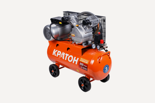 Изображение товара Компрессор ременной маслянный Кратон AC-300-50-BDV, производительность 300 л/мин, ресивер 50 л