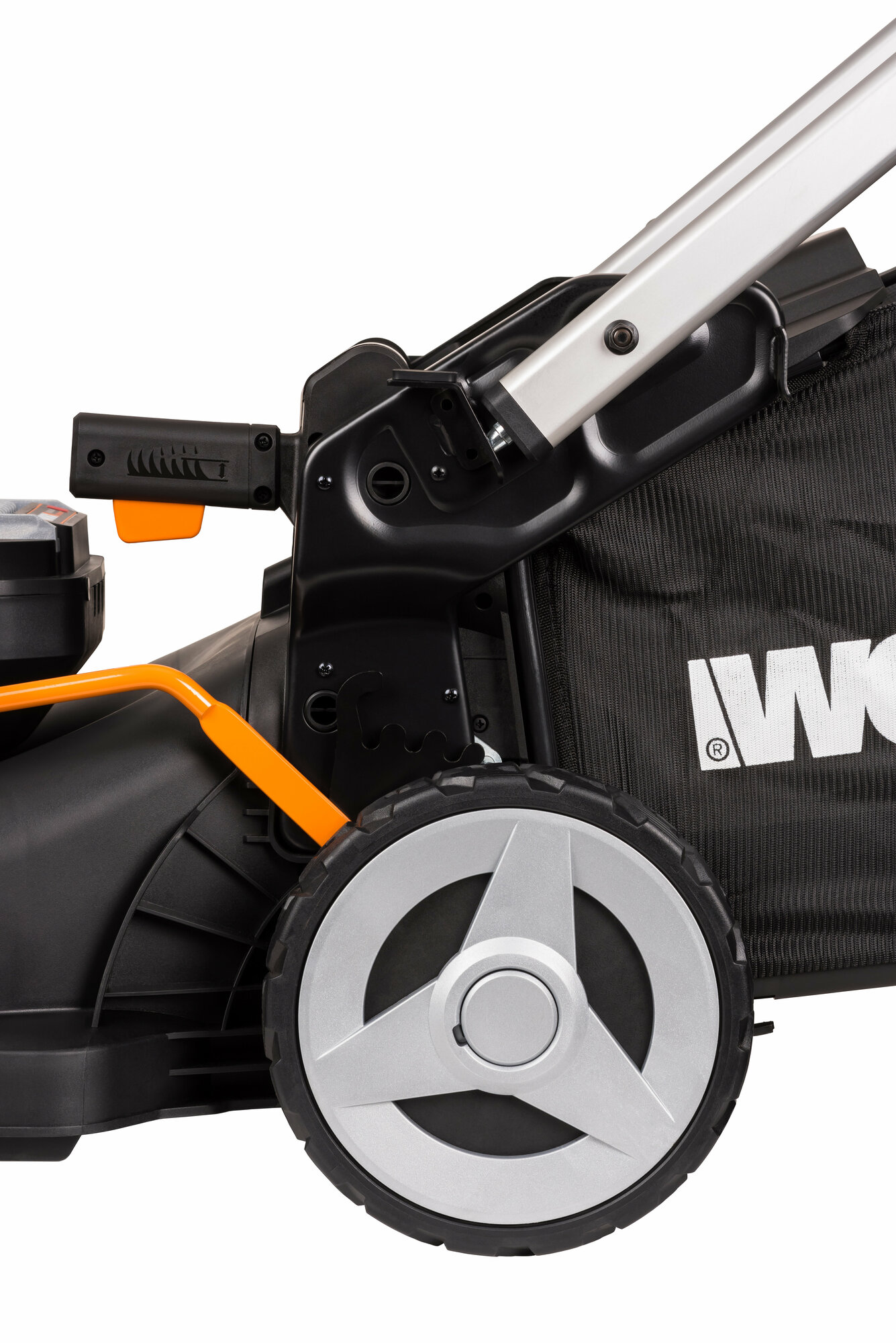 Газонокосилка аккумуляторная WORX 40V 46 см - фото №16