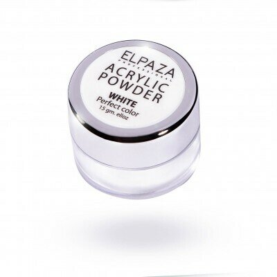 Акриловая пудра Elpaza Acrylic Powder White 15 гр