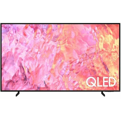 Телевизор QLED Samsung QE50Q60CAUXUZ Smart TV 4K Ultra HD черный 6124200₽