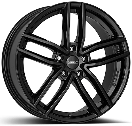 Dezent TR black Black 7x17/5x114.3 ET45 D66.1