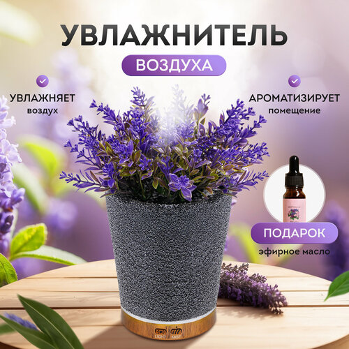 Увлажнитель воздуха для дома ультразвуковой настольный с функцией аромадиффузора 610000₽
