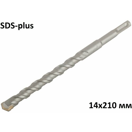 бур по бетону sds plus 14х210 мм elitech 1820 027900 Бур по бетону 14х210 мм SDS+ MOS