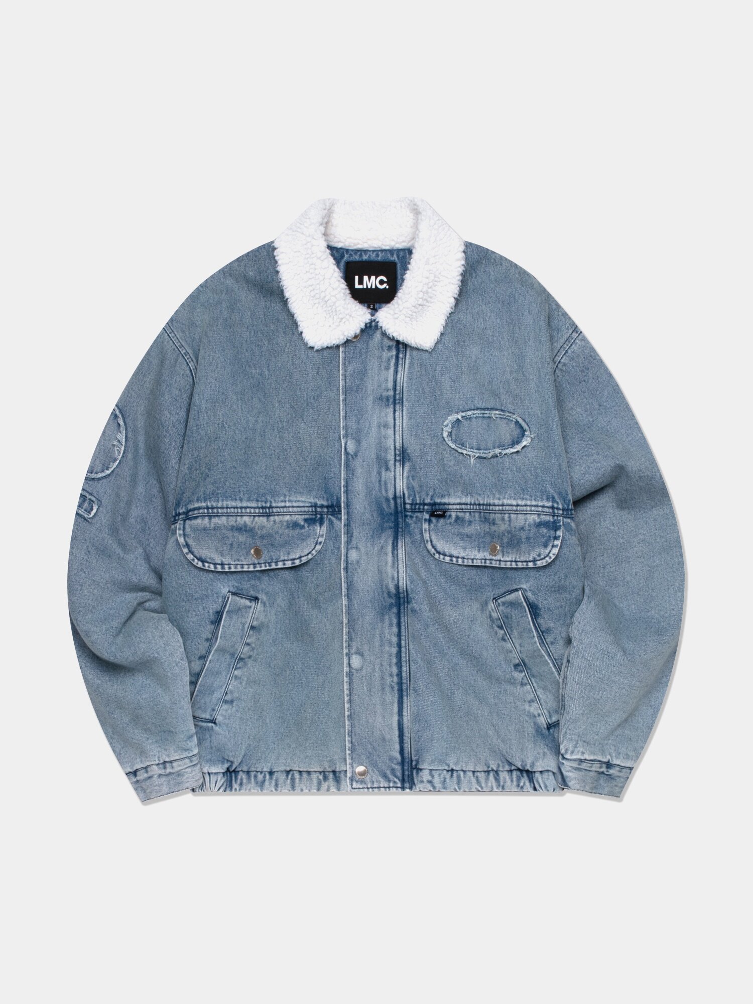 Джинсовая куртка LMC WP Denim Sherpa