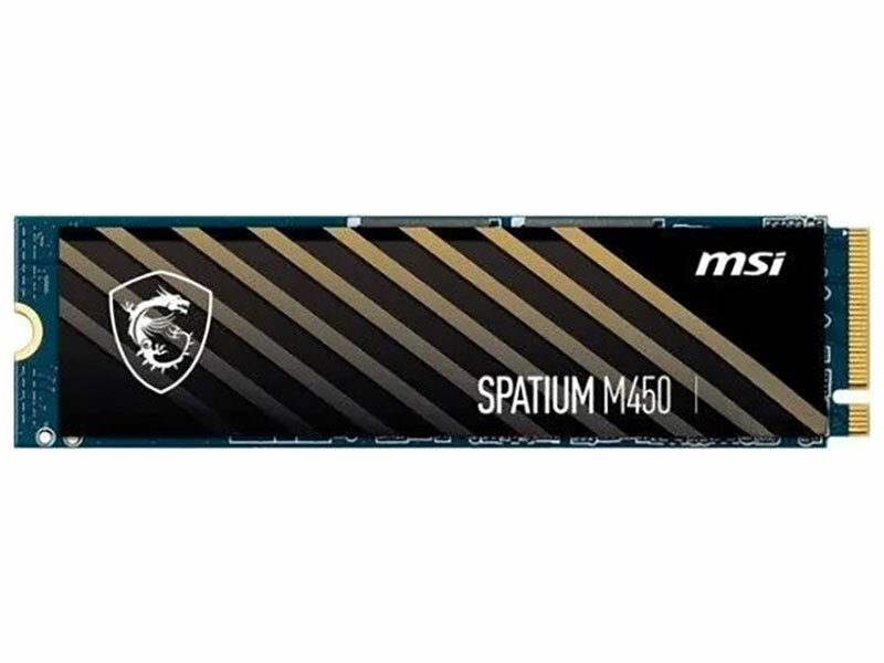 SSD накопитель MSI M.2 SPATIUM M450 500 Гб PCIe 4.0 3D NAND (S78-440K220-P83)